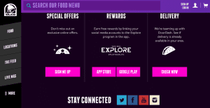 Integrate Social Media taco bell